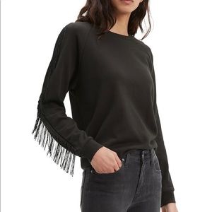 Levi's Women's Fringed
Crewneck Sweatshirt